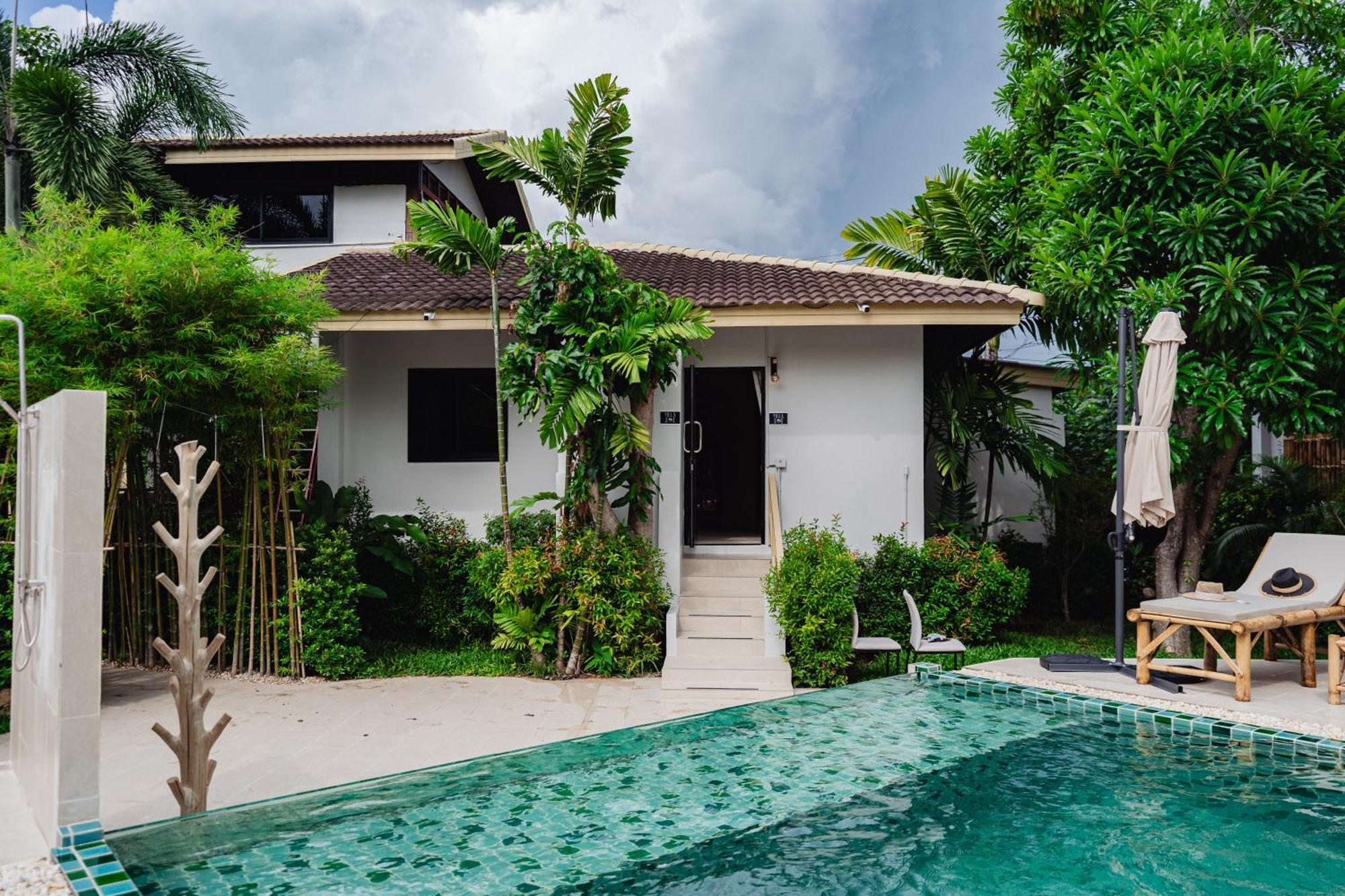 Tulum Villa Resort Amphoe Koksamui Rom bilde